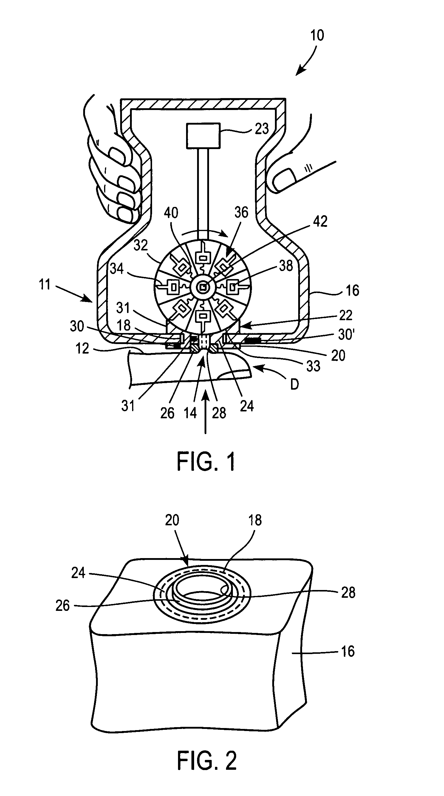 Body fluid sampling device - sampling site interface