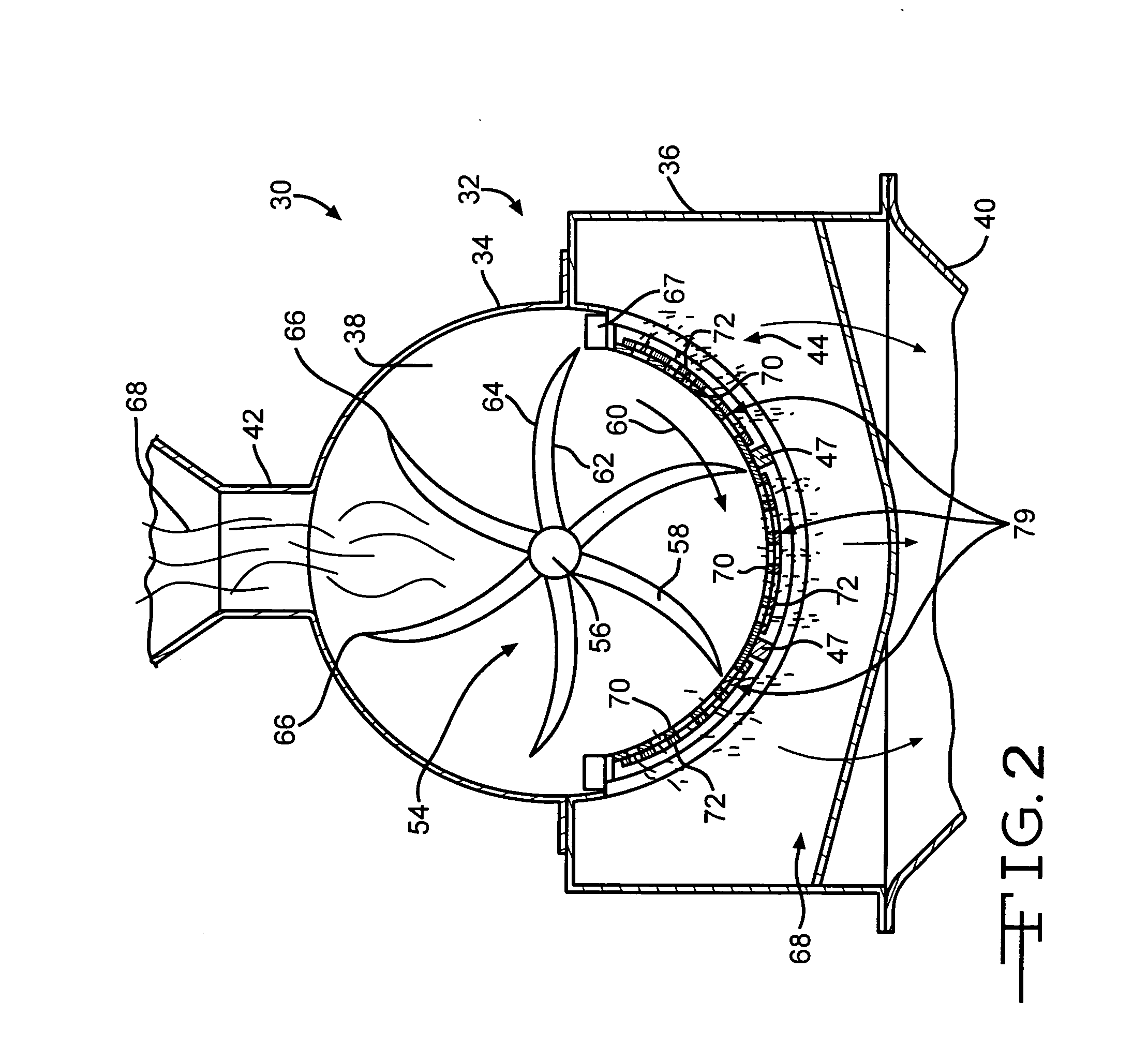 Adjustable screen for loose fill fibrous insulation machine