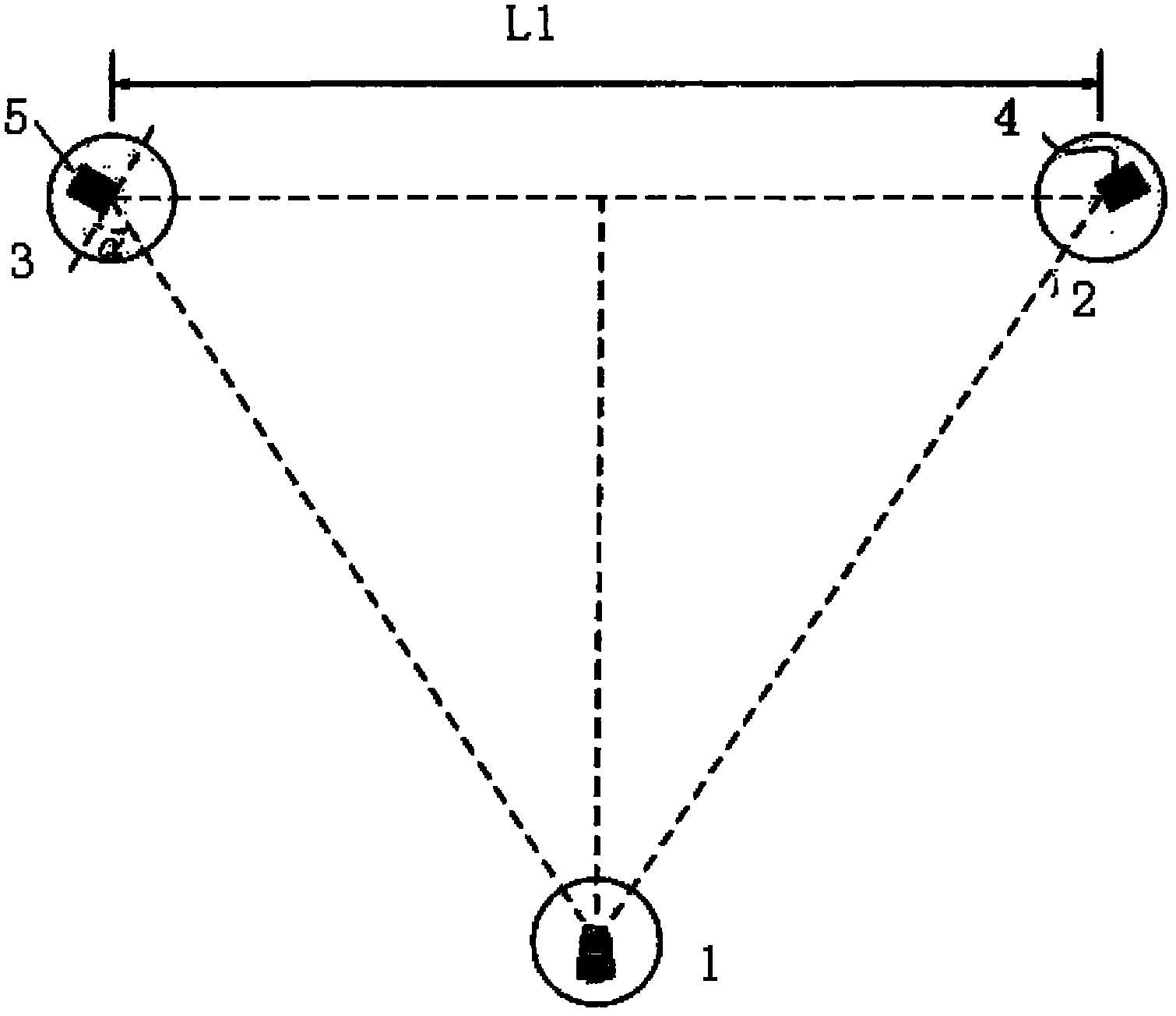 Device and method for evaluating accuracy of prism-free distance measurement of total station