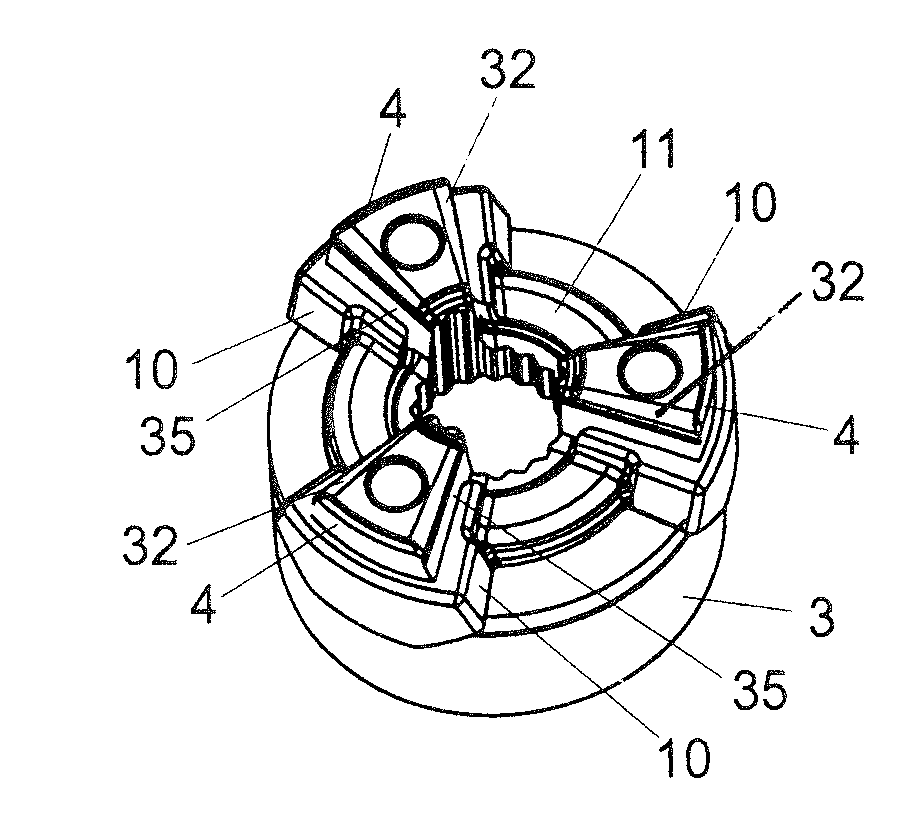 Locking device for an adjustable steering column