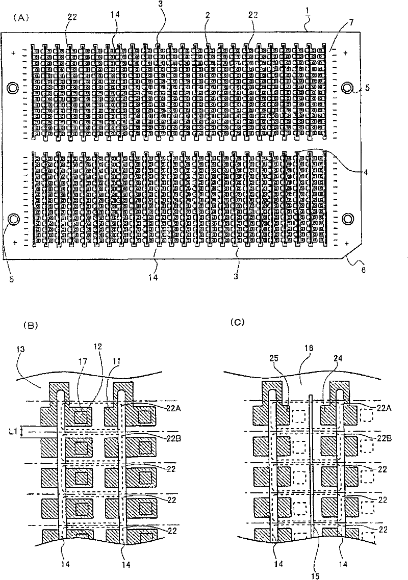 Mounting substrate, and method for manufacturing thin light-emitting device using same