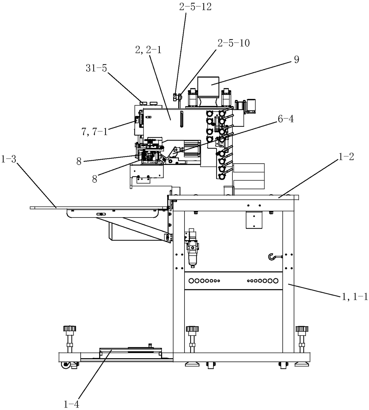 Waist portion pulling machine