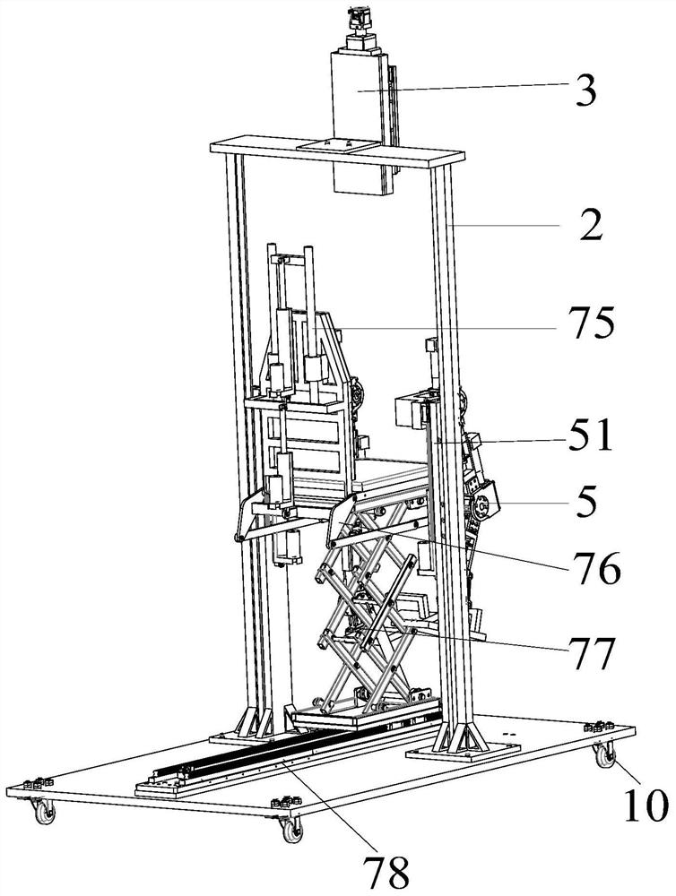 Multi-posture lower limb rehabilitation robot