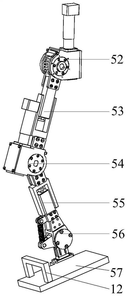 Multi-posture lower limb rehabilitation robot