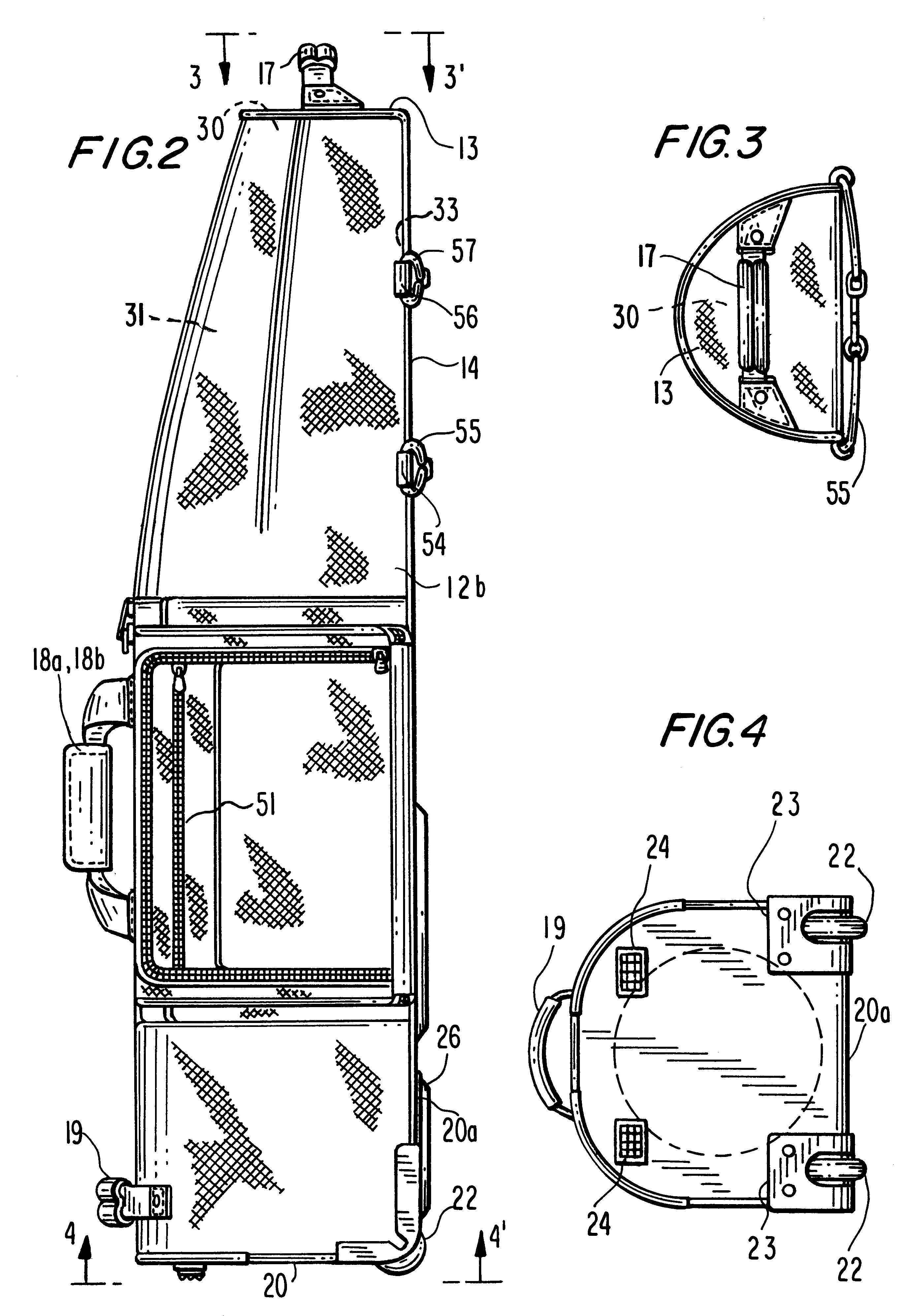 Golf bag flexible cover structure having dual detachable side bags