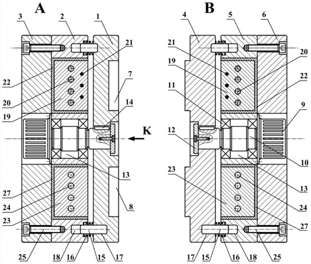 Hot and cold dual-station rotary rapid thermal cycle injection mold and molding method