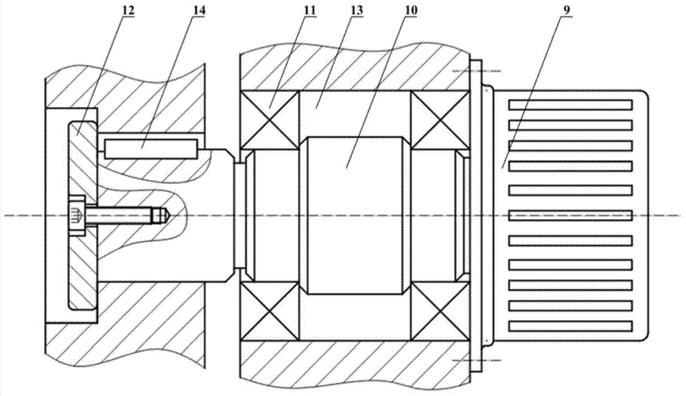 Hot and cold dual-station rotary rapid thermal cycle injection mold and molding method