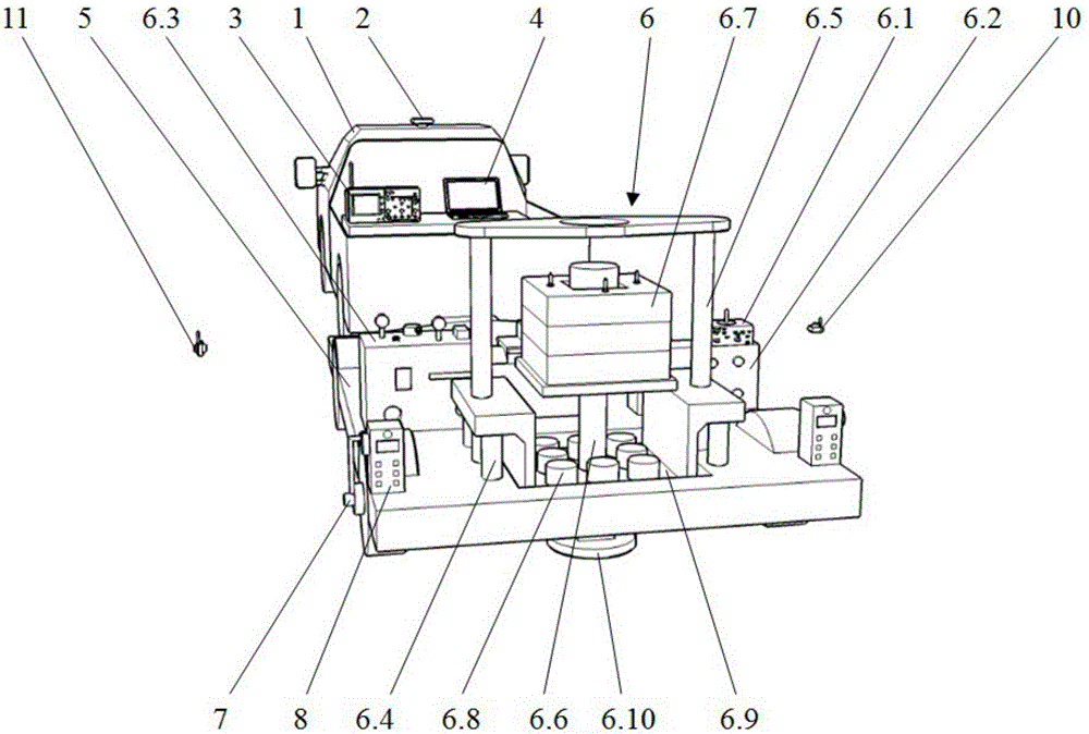 Bridge detection and evaluation method and equipment based on impact vibration