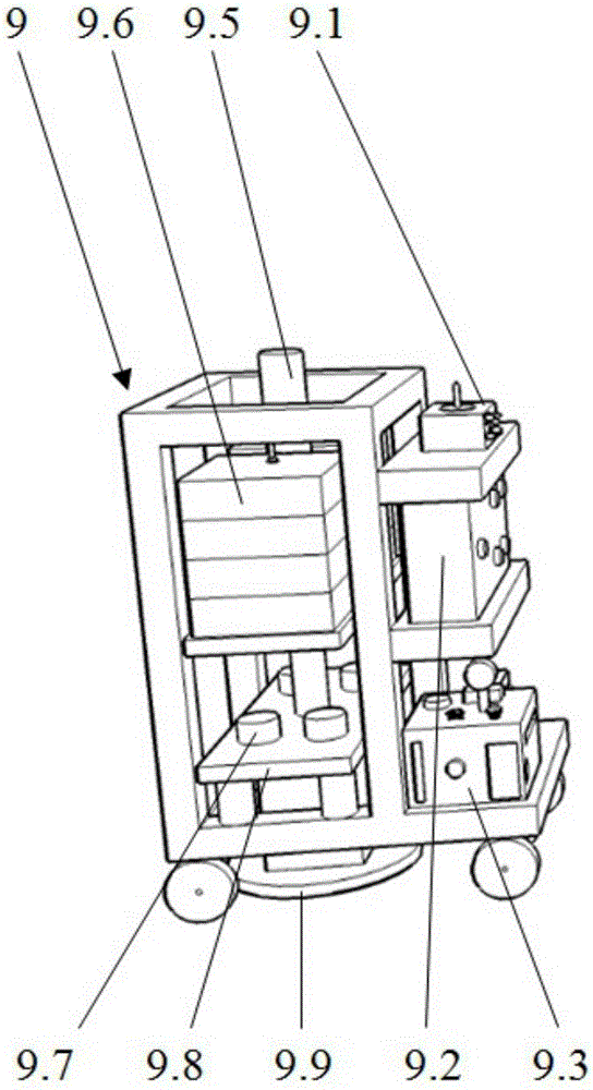 Bridge detection and evaluation method and equipment based on impact vibration