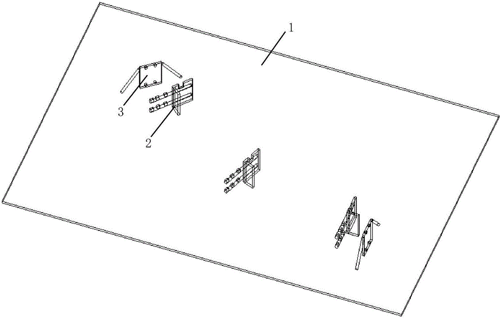 Manufacturing method of mold for welding grid steel frame used for mining method primary support