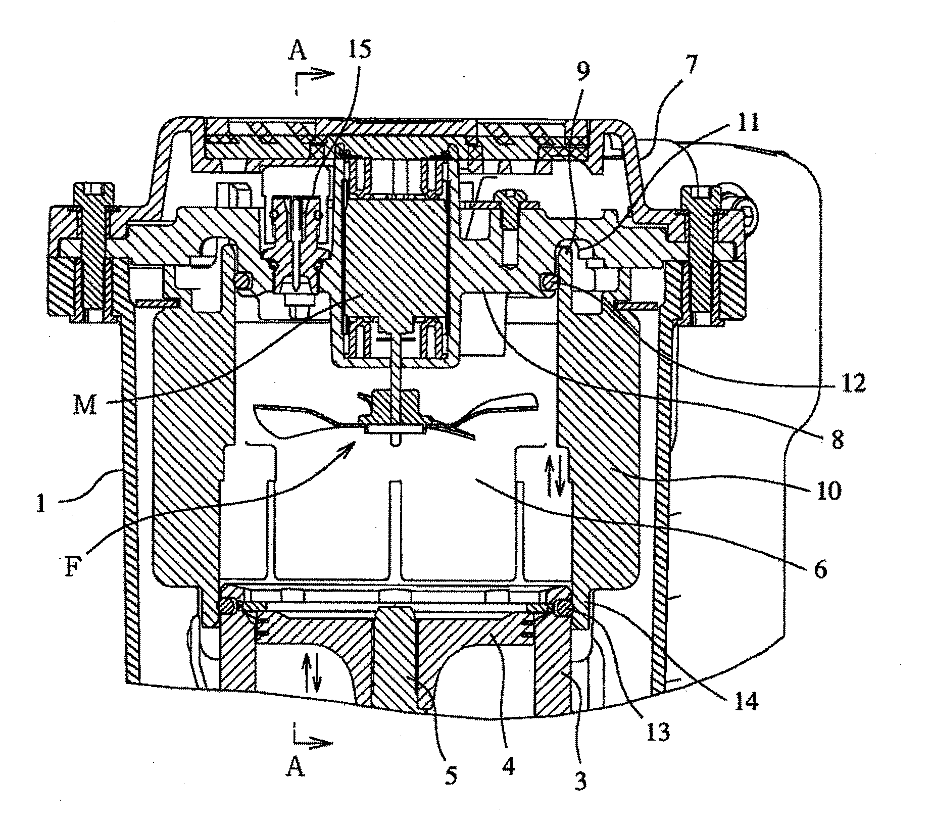 Gas combustion type driving tool