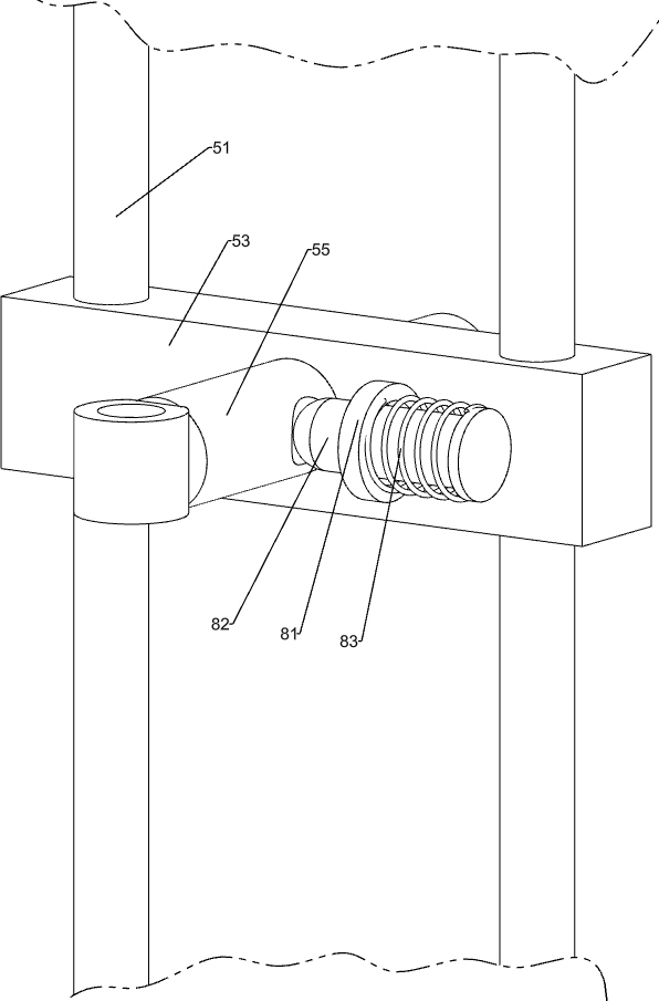 Quick nailing instrument for agriculture