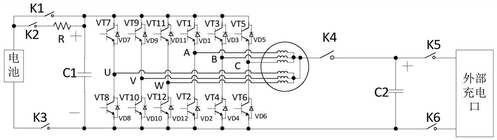 Energy conversion device and vehicle