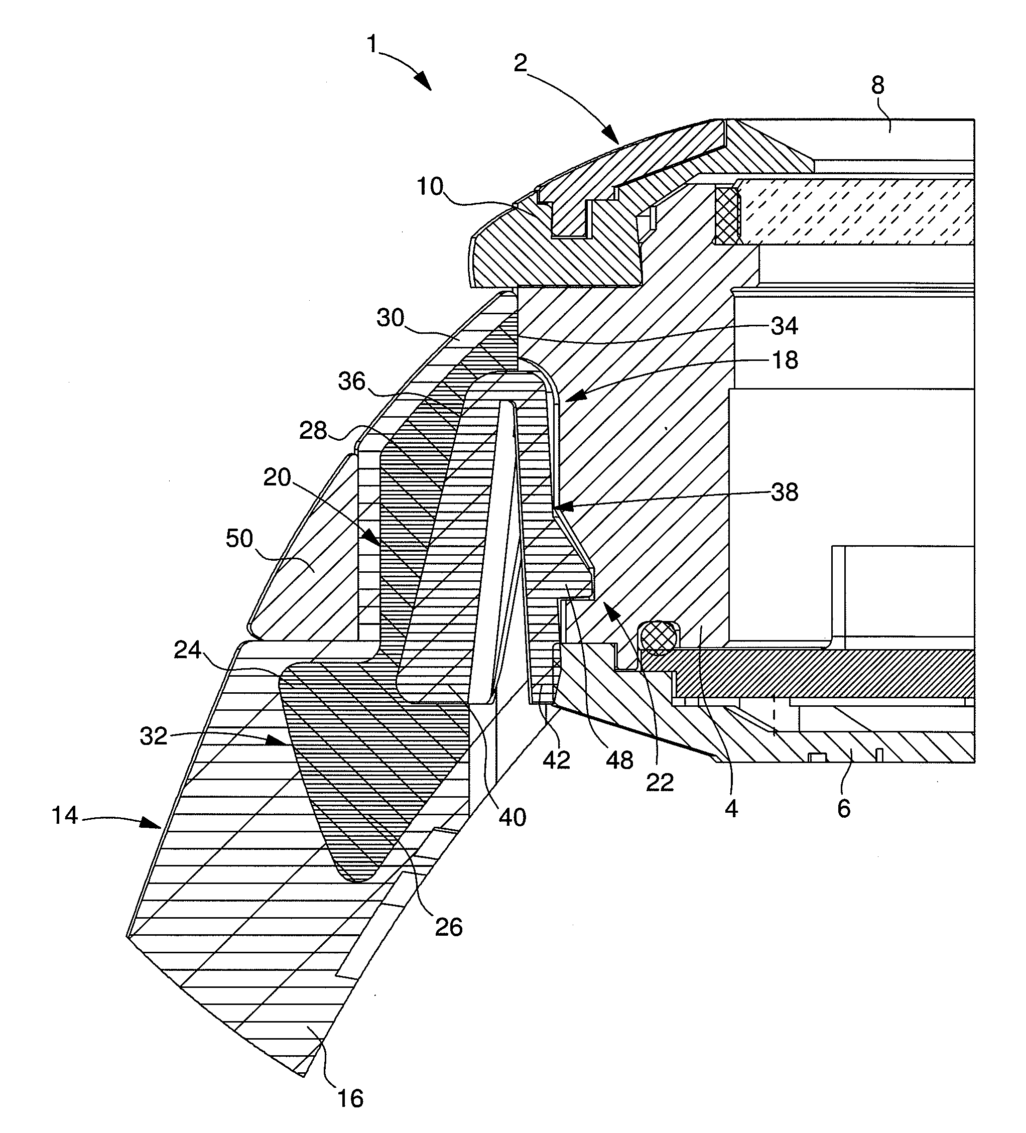 Portable object with an interchangeable bracelet or strap