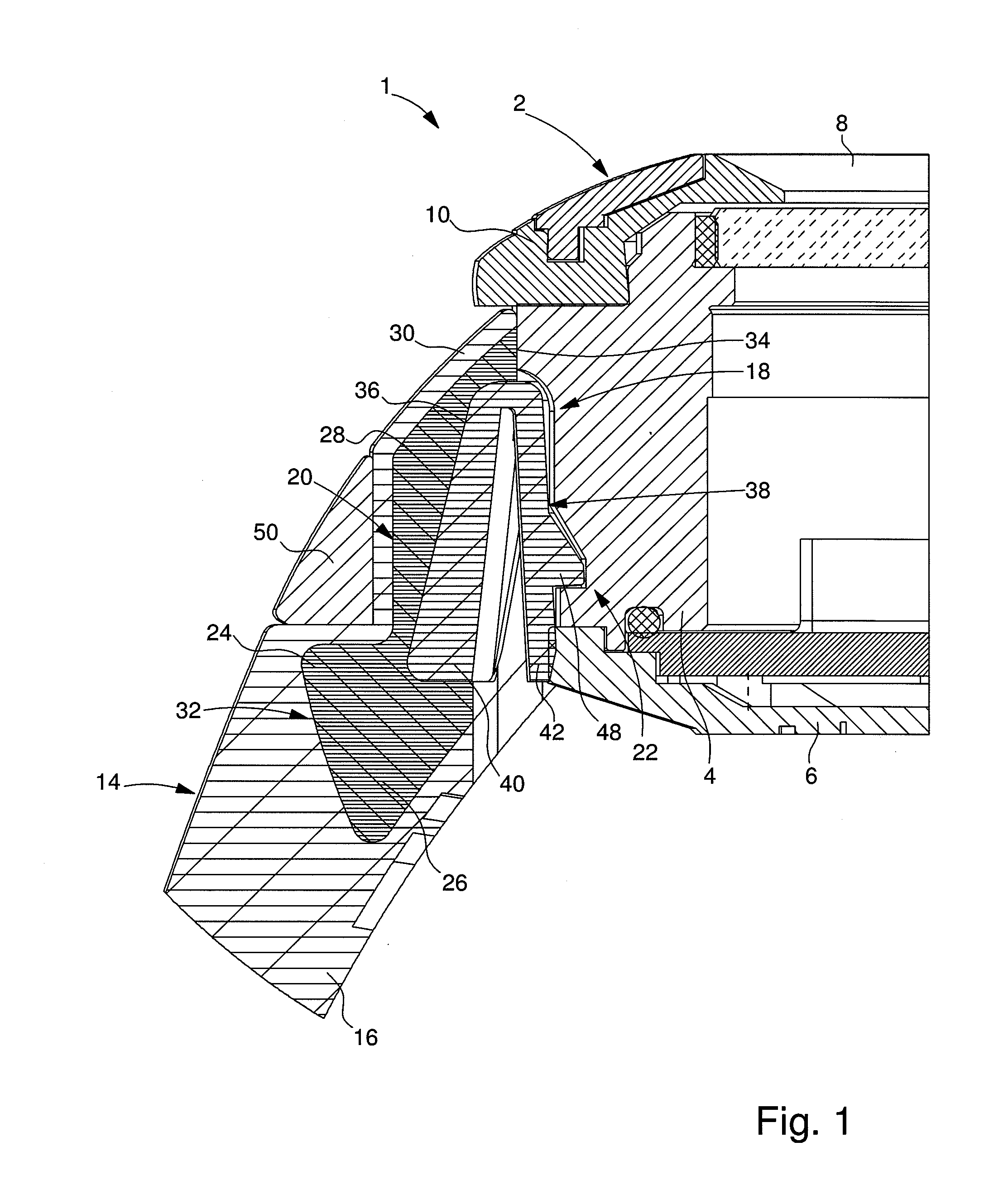 Portable object with an interchangeable bracelet or strap