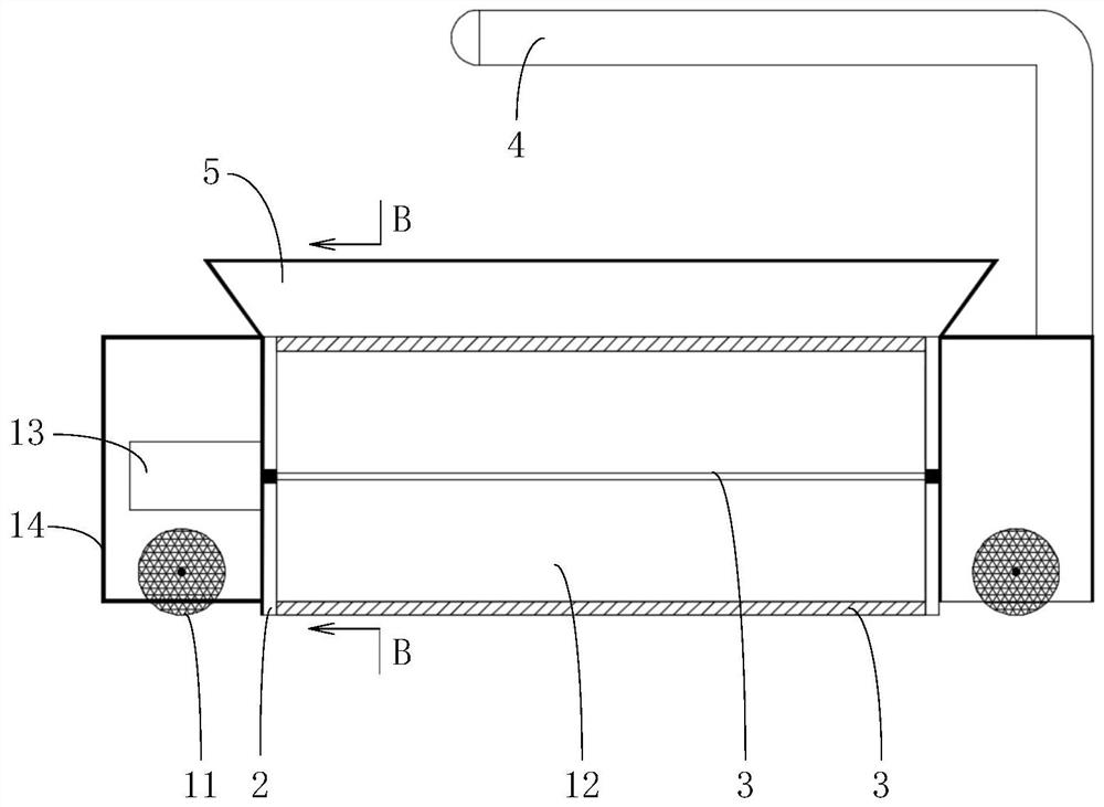 Tile caulking device