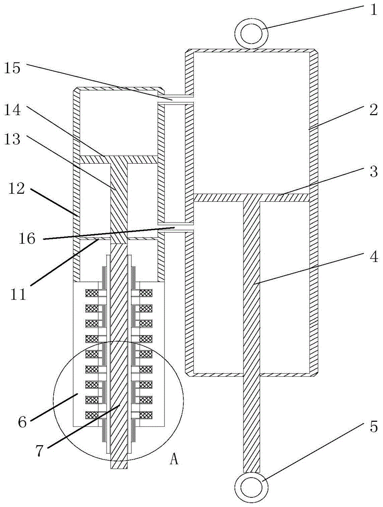 Electrohydraulic Coupled Vehicle Suspension Impedance Control Device