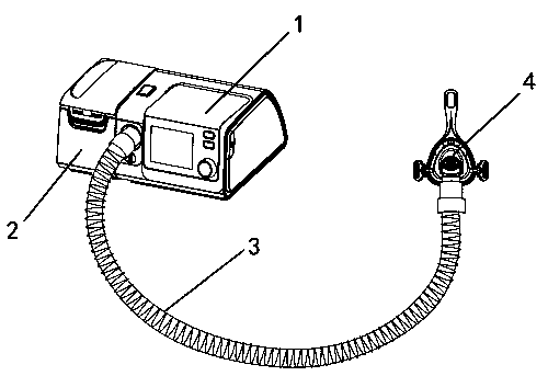 Calculating method and device for tidal volume, storage medium and breathing machine