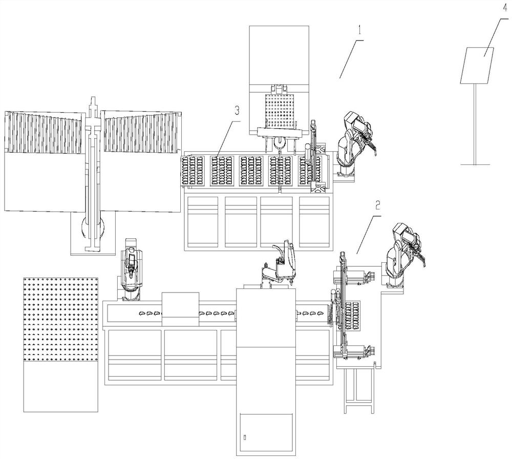 A bionic bait automatic spraying line