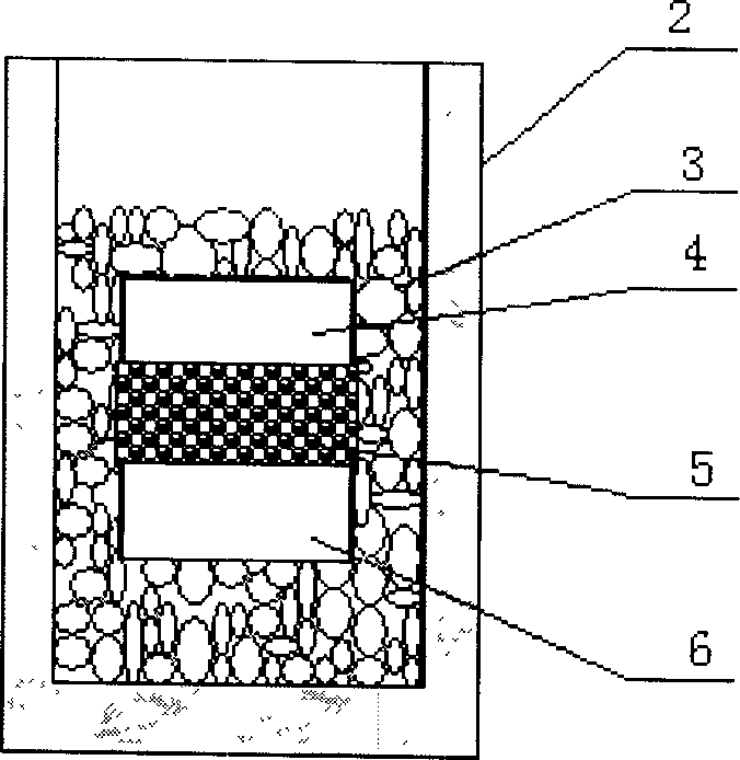 Casting method of large size hole defect less TiA1 base alloy ingot