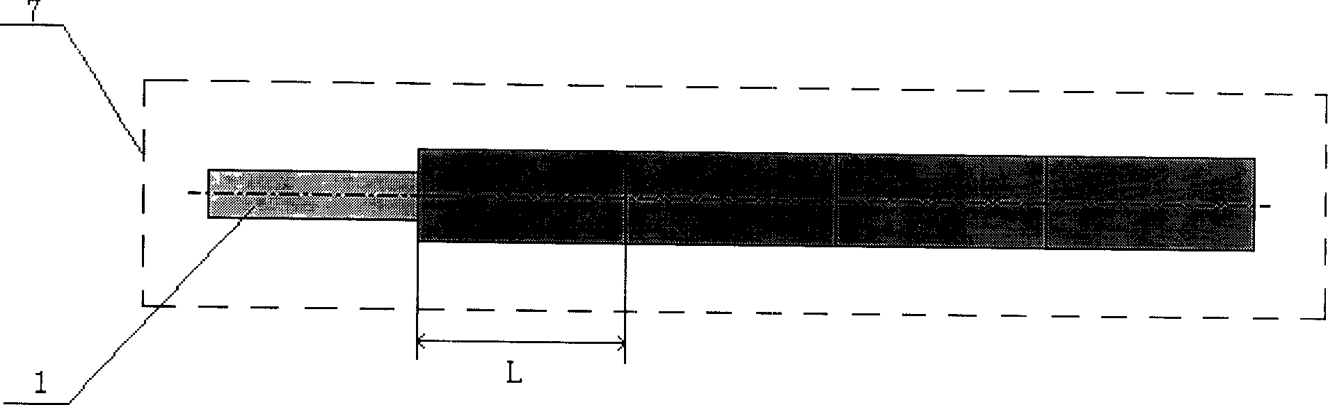 Casting method of large size hole defect less TiA1 base alloy ingot