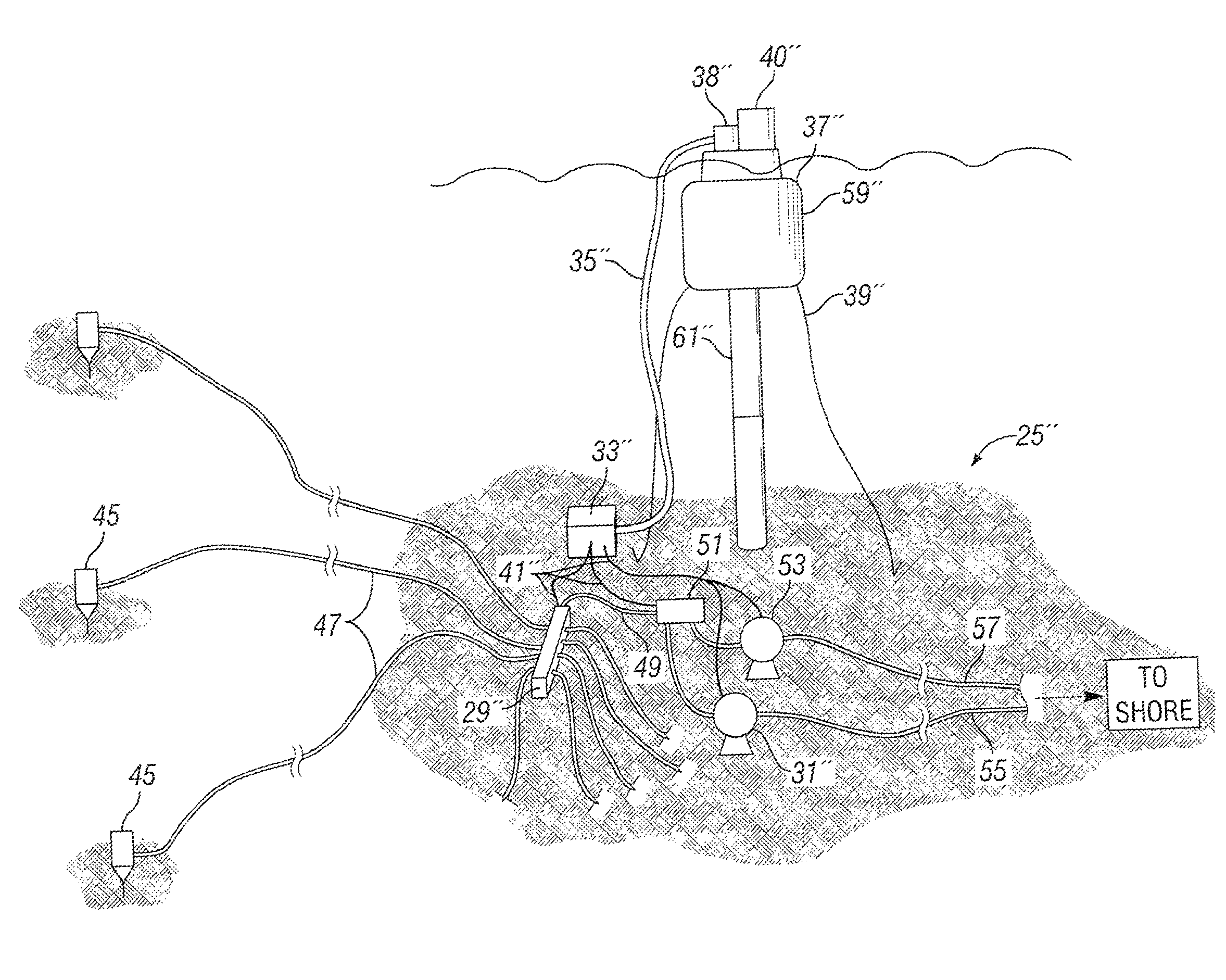 Remote power-generating assembly