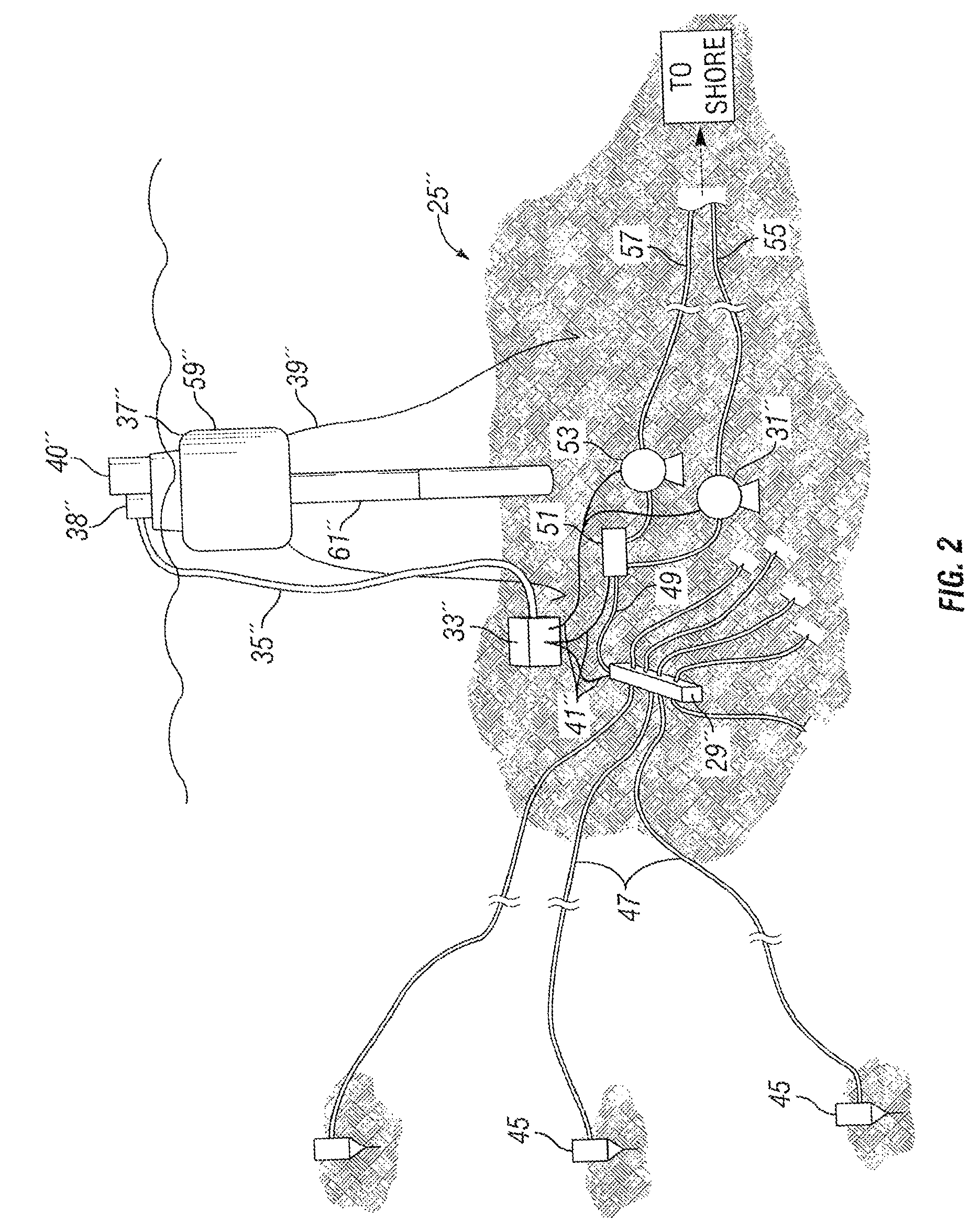 Remote power-generating assembly