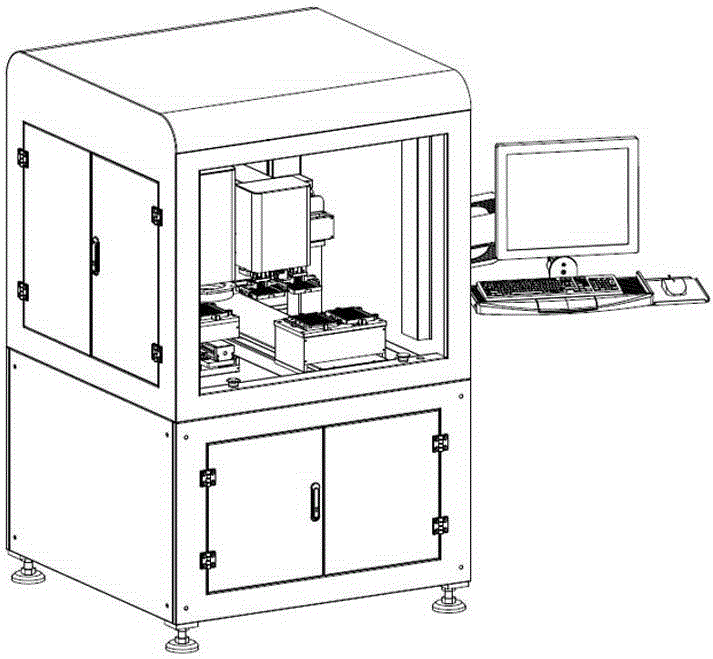 Material appearance automatic detecting device