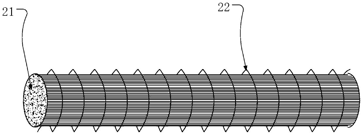 Ocean observation float mooring system and mixed cable for same