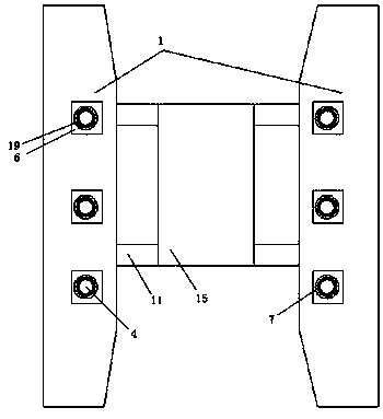 A navigation docking structure for water amusement facilities