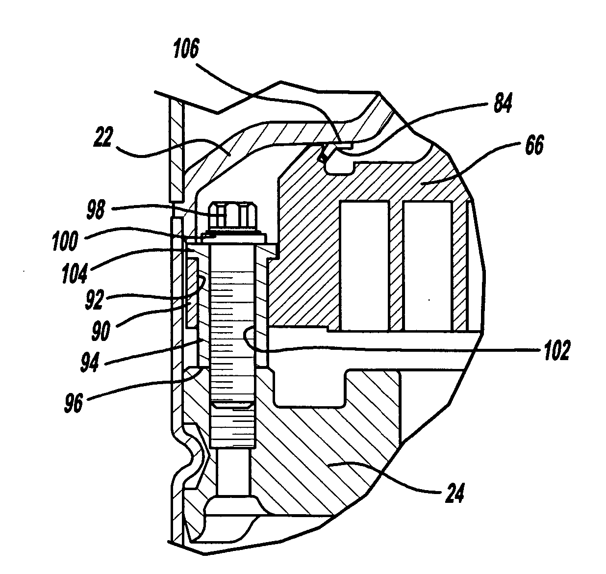 Flanged sleeve guide