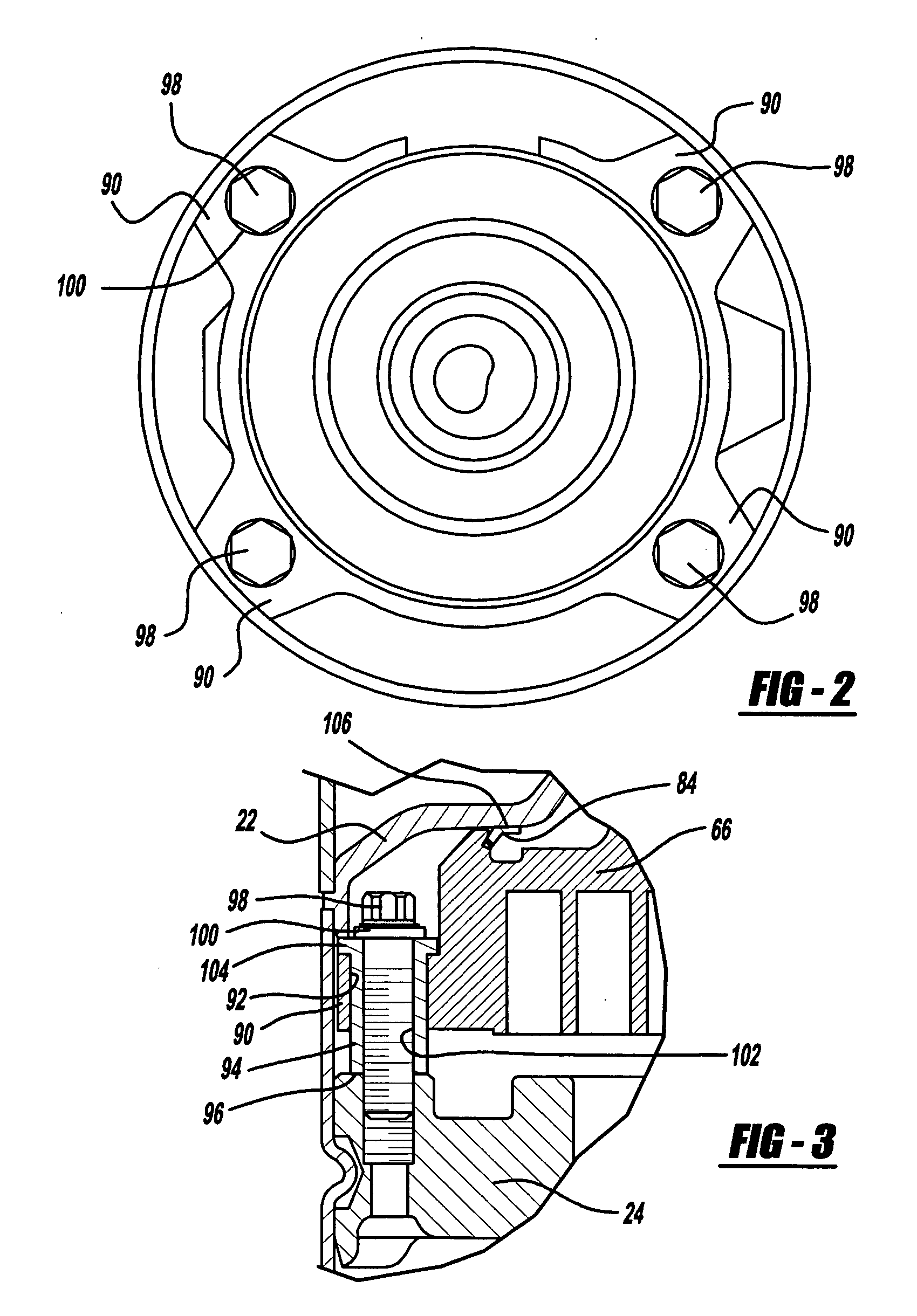 Flanged sleeve guide