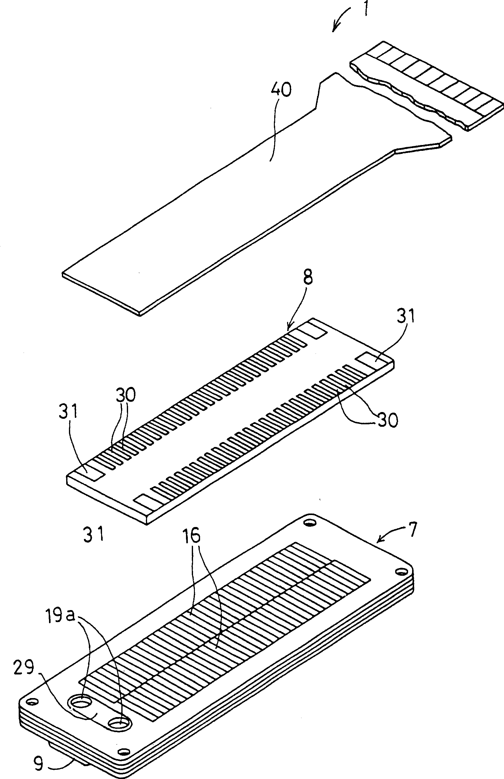 Ink jet printing head