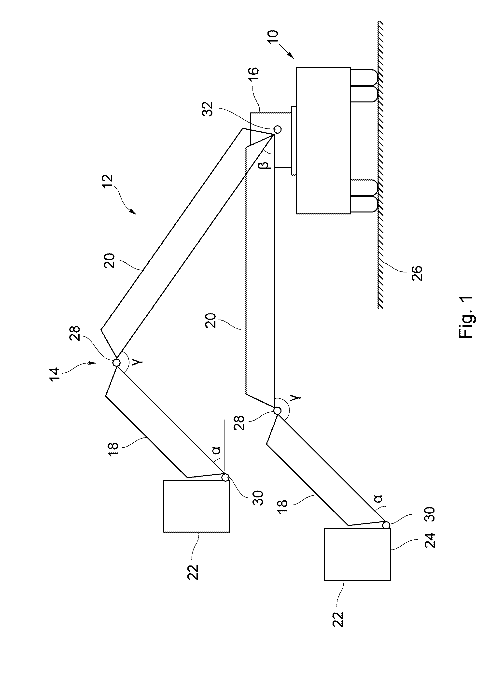 Method for controlling an articulated turntable ladder of a rescue vehicle