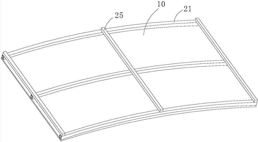 Curved-surface displayer and curvature adjusting mechanism thereof