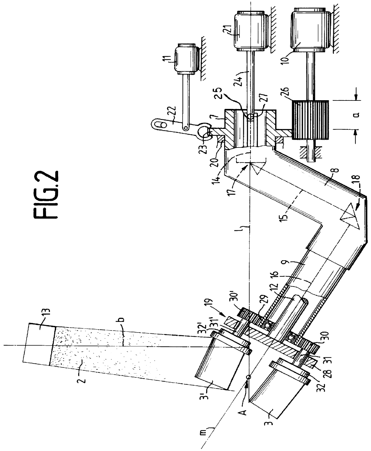 Vacuum coating device for coating substrates on all sides