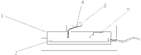 Miniature rapid body temperature sensing device