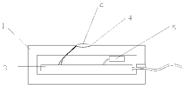 Miniature rapid body temperature sensing device