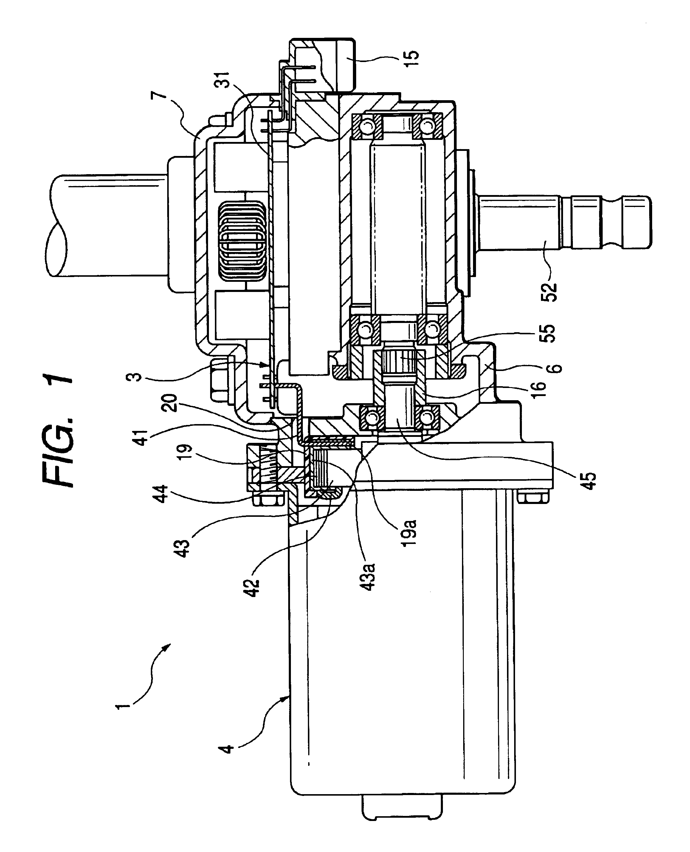 Easy-to-assemble structure of electric power steering device