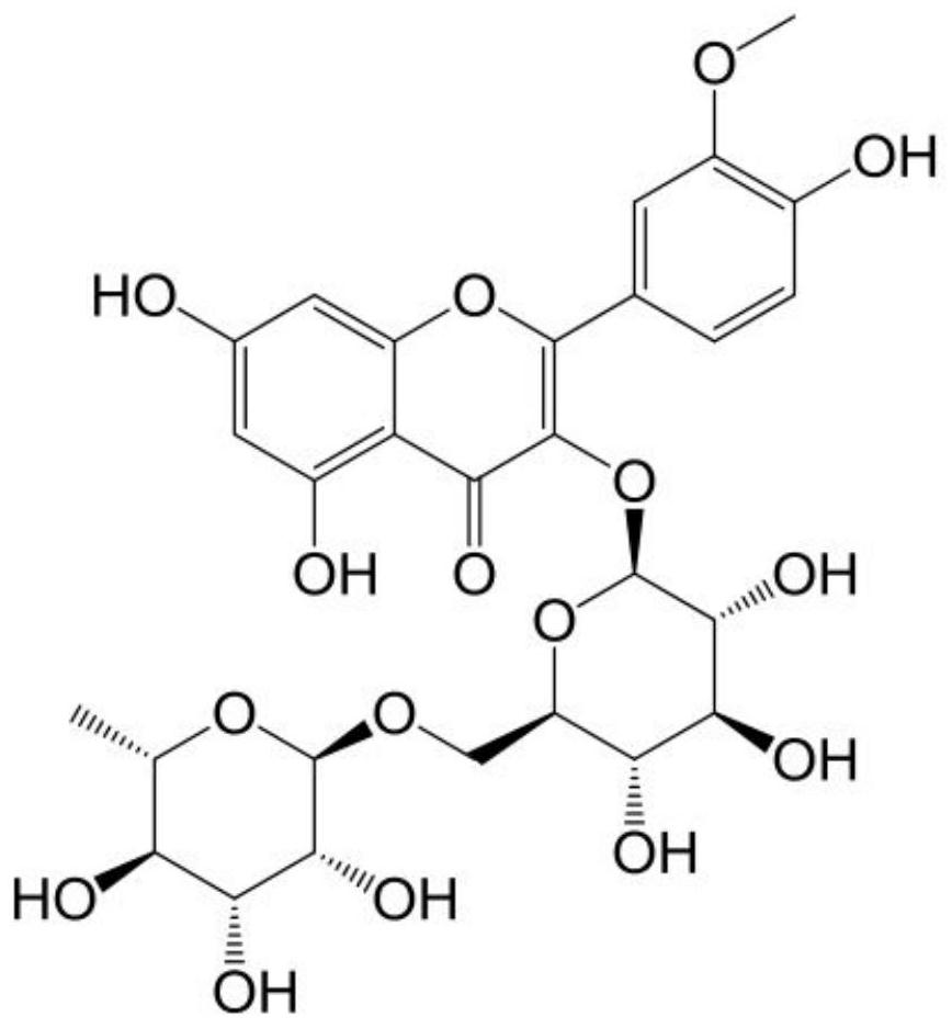 Method for extracting isorhamnetin 3-o-rutinoside from Suaeda salsa