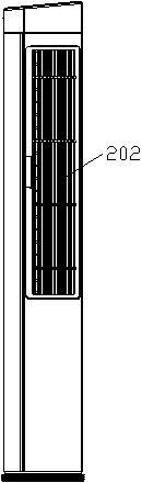 Double-tubular-jet air conditioner with adjustable induced air volume and indoor unit of air conditioner