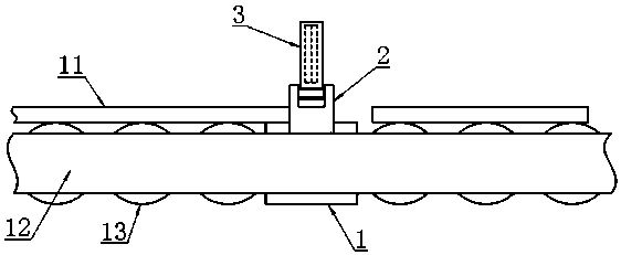 Online type cutter of integrated wall surface