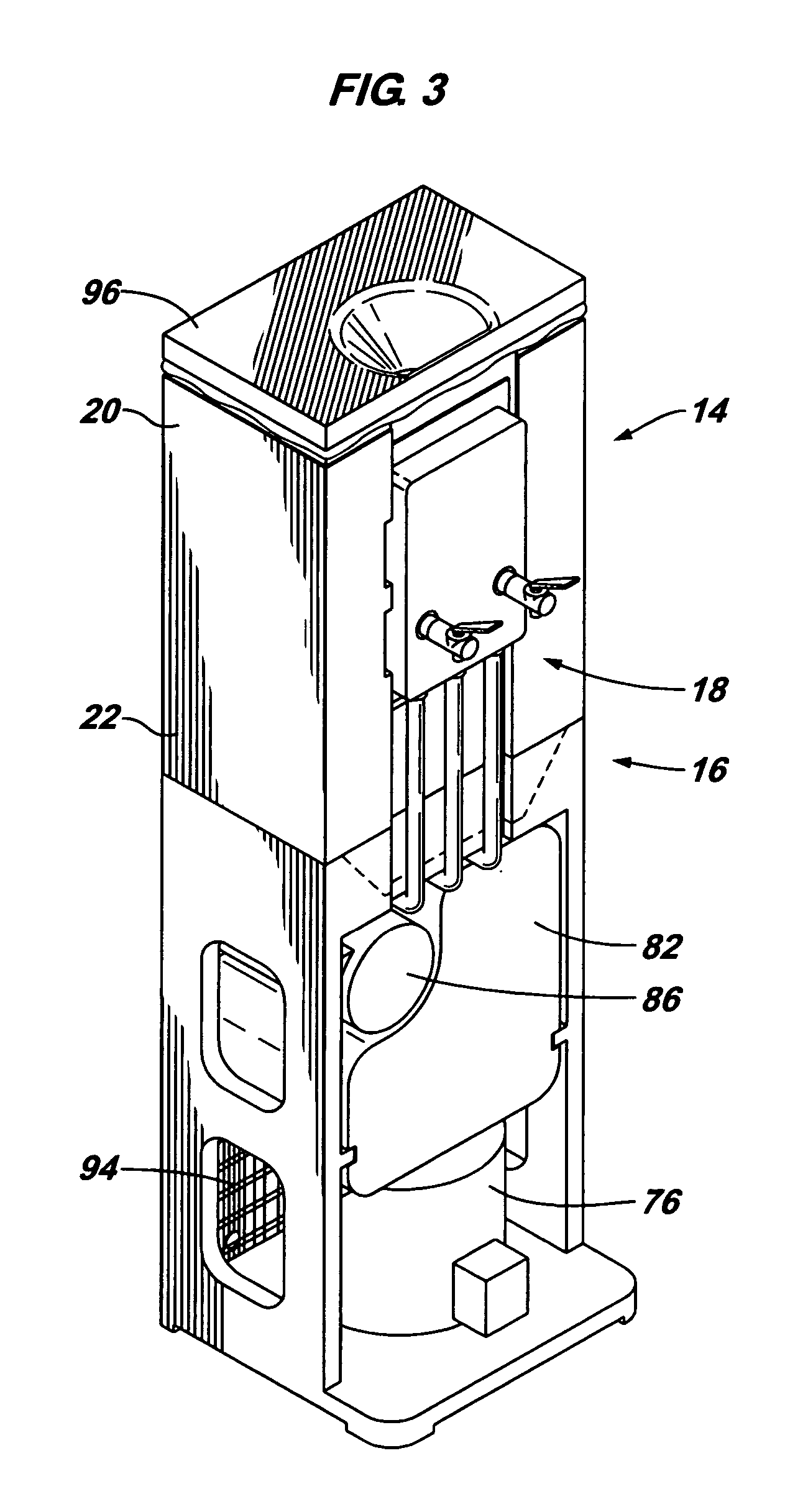 Cooler for water or other beverage