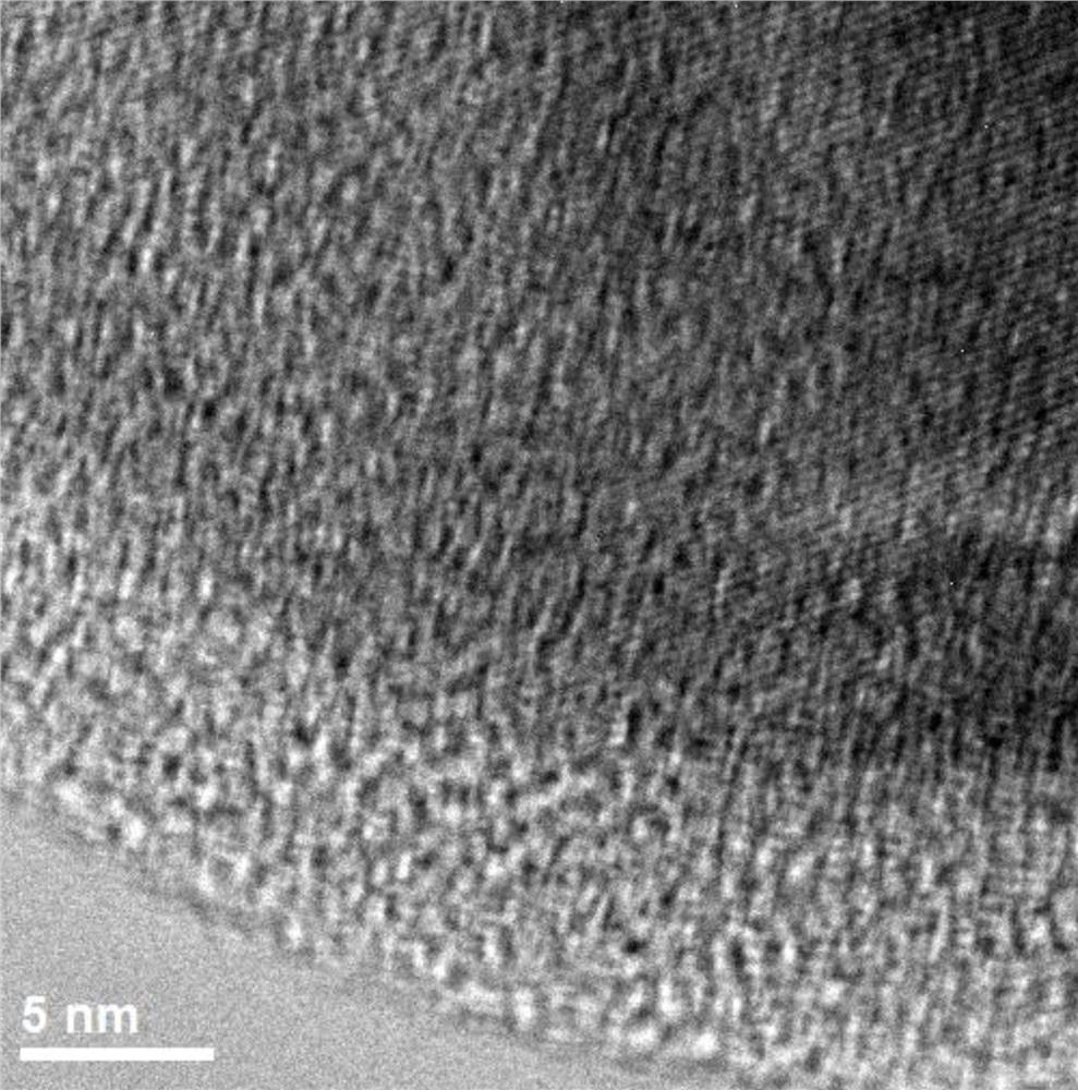 A high-magnification spherical oxide alloy composite electrode material and its preparation method