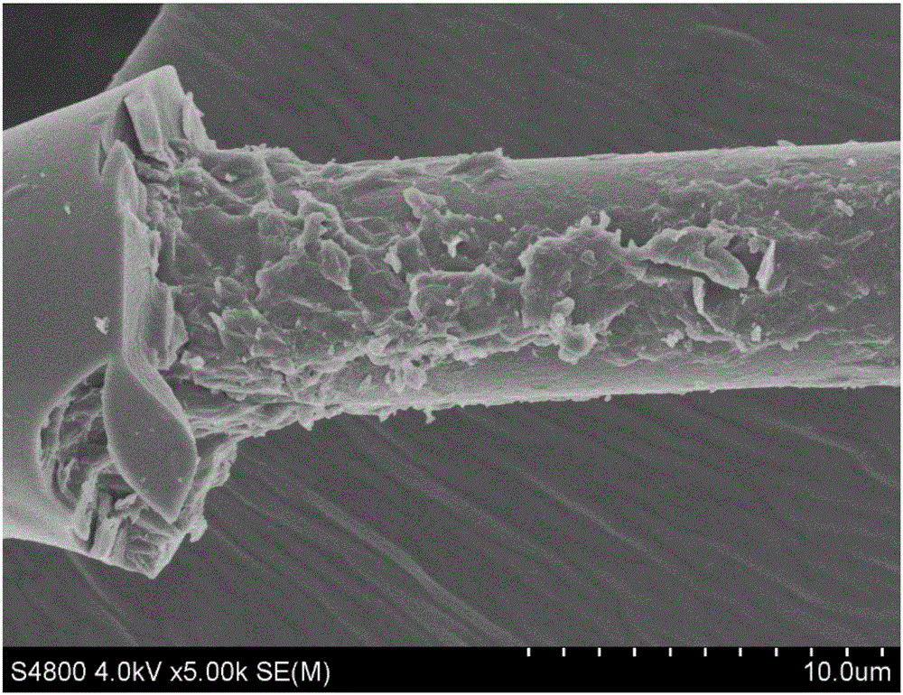 Preparation method and product of graphene-modified carbon fiber sizing agent