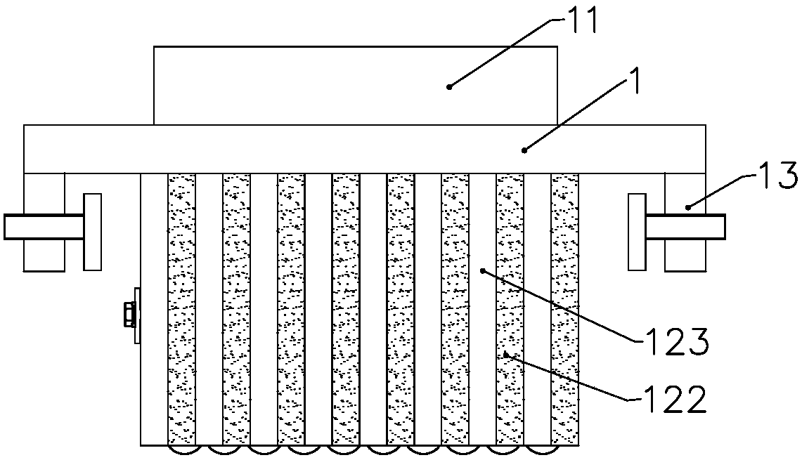 Anti-overturning high-voltage transmission line tower