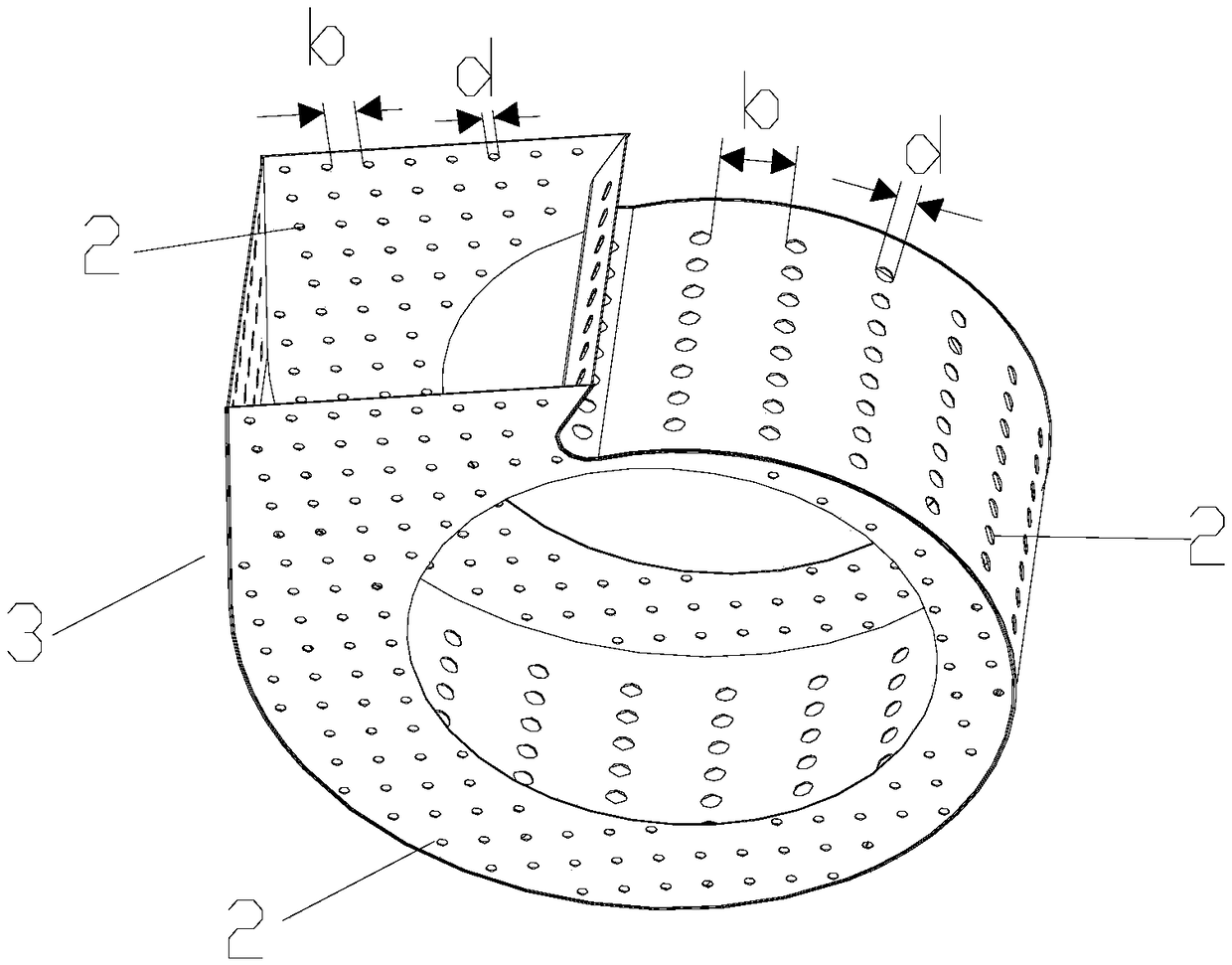 Kitchen ventilator with flow guide component having noise filtration function