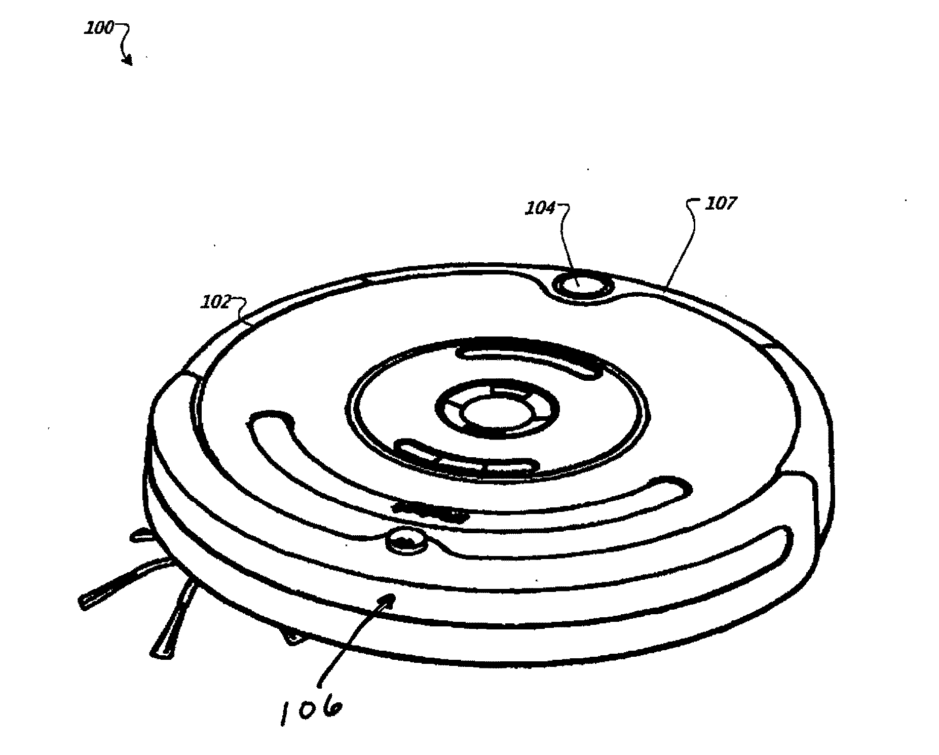 System and method for implementing force field deterrent for robot