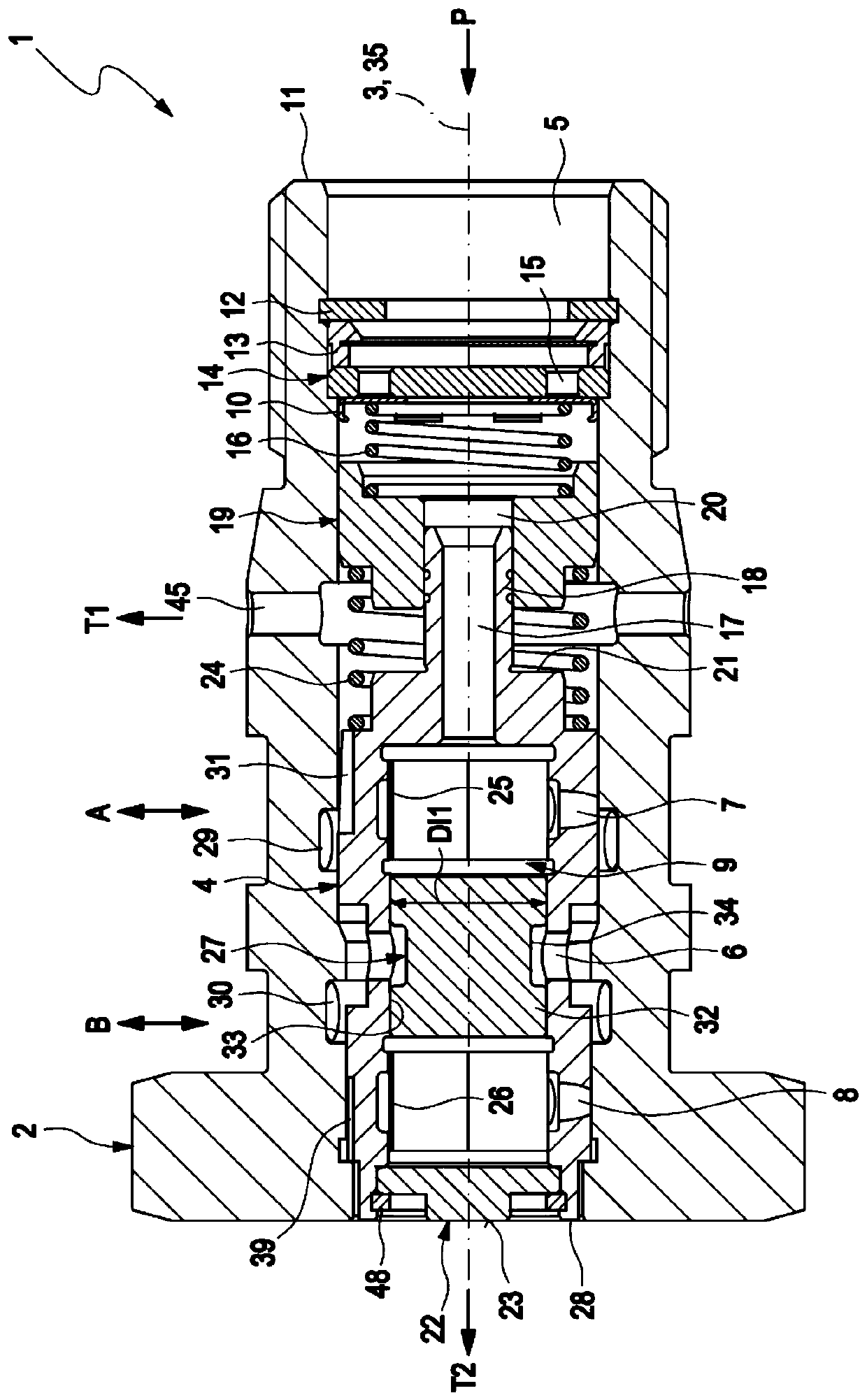 Pistons for hydraulic valves for camshaft phasers and hydraulic valves for camshaft phasers for camshafts