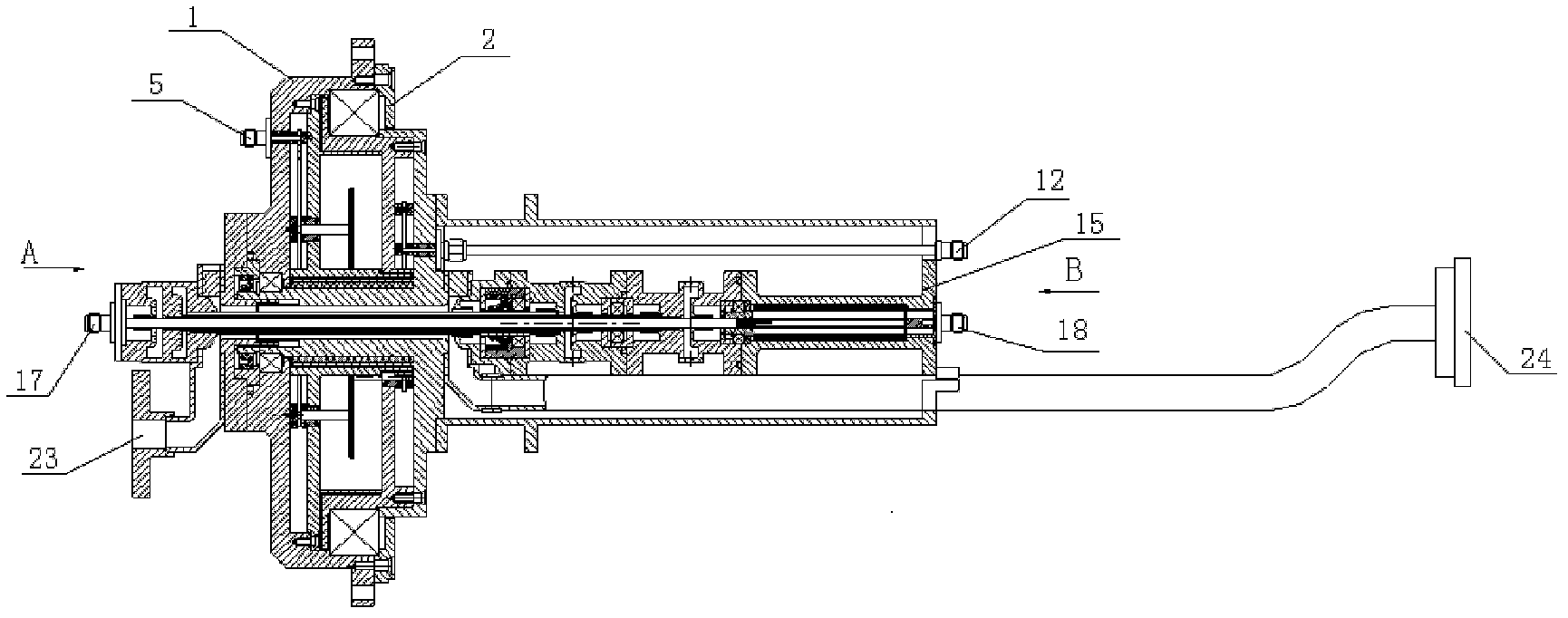 Multichannel microwave rotary joint